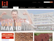 Tablet Screenshot of aberson.nl